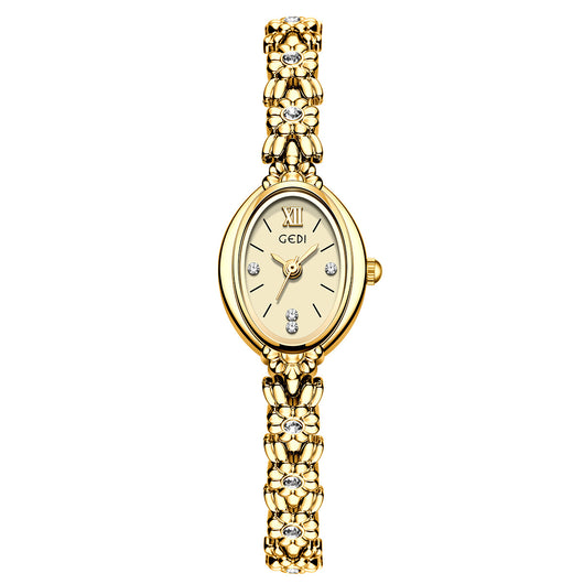 Reloj Compacto Retro de Lujo para Mujer con Diseño Exquisito - Image 8