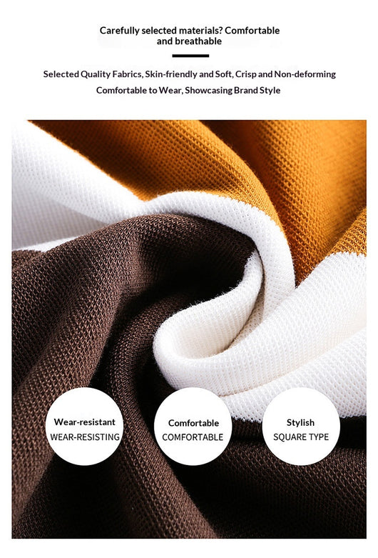 Camisa de Manga Larga con Cuello Italiano a Rayas - Image 8