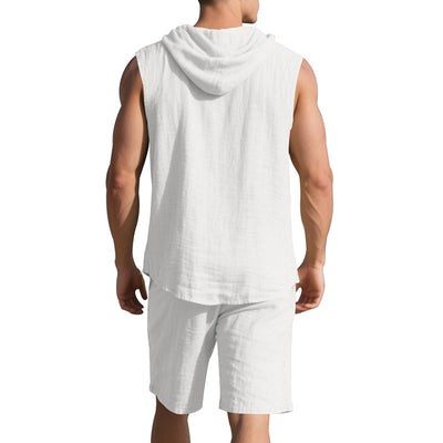 Conjunto de Bermudas y Camiseta sin Mangas para Hombre - Image 21