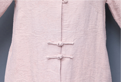 Cortavientos Retro de Algodón y Lino para Mujer con Diseño Artístico - Image 16