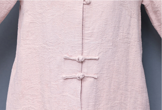 Cortavientos Retro de Algodón y Lino para Mujer con Diseño Artístico - Image 16