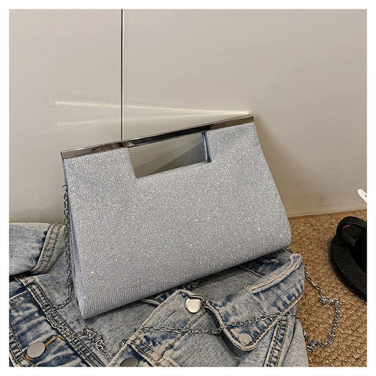 Bolso Mensajero Brillante para Mujer con Asa de Mano - Image 14