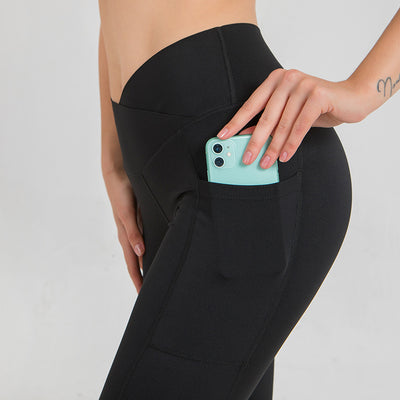 Pantalones Yoga Cintura V Ajustados para Mujer - Image 2