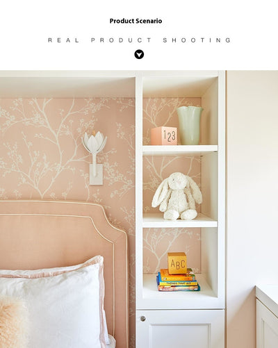 Lámpara de Pared Floral Montaje Suave para Escaleras Modernas - Image 16
