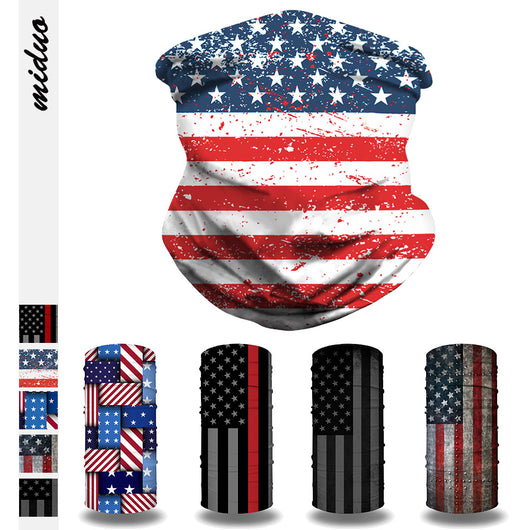 Mascarilla Multiusos con Bandera Americana Impresa - Image 20