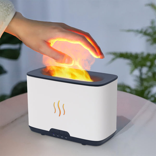 Humidificador Aromaterápico con Efecto Llama de Gran Capacidad