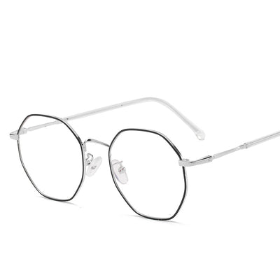 Gafas Geométricas Antiazul con Marco Aleación Moderno - Image 5