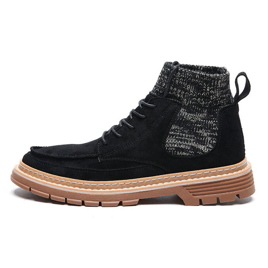 Calcetines de Moda Martin Tipo Alto para Hombre con Diseño Voluminoso - Image 9