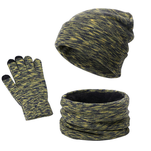 Conjunto Invernal 3 en 1: Gorro, Bufanda y Guantes Táctiles con Forro Polar - Image 10