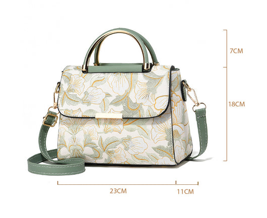 Bolso Bandolera Mujer Estilo Chino con Estampado Trendy - Image 7