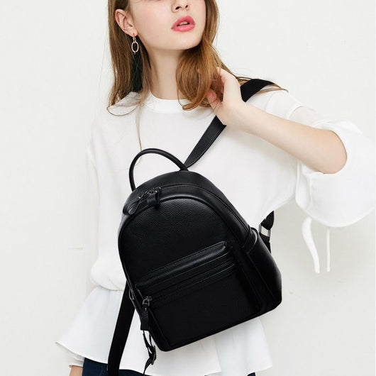 Mochila Antirrobo para Mujer en Cuero Genuino de Primera Calidad - Image 7