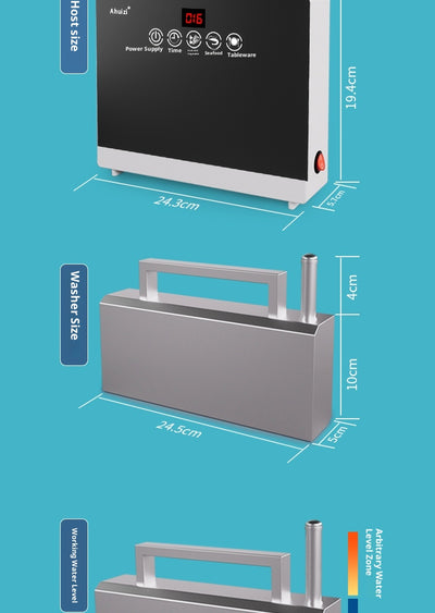 Lavavajillas Automático Compacto de Encimera con Tecnología Ultrasónica - Image 23