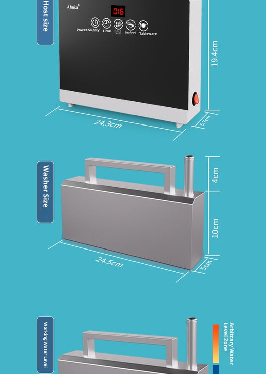 Lavavajillas Automático Compacto de Encimera con Tecnología Ultrasónica - Image 23