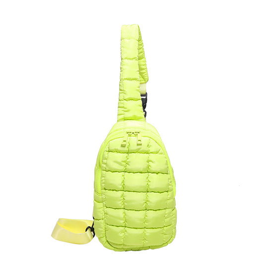 Bolsa Crossbody Acolchada Diamante para Mujer - Diseño Plisado Cloud - Image 9