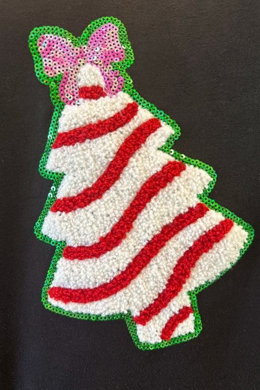 Suéter Navideño para Mujer con Árbol y Lentejuelas Brillantes - Image 12