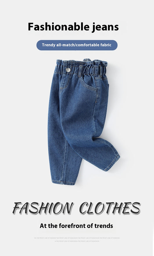 Jeans Holgados y Frescos para Niñas - Estilo Moderno y Cómodo - Image 12