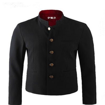 Chaqueta Casual Cuello Mao Estilo Coreano para Hombre - Image 2