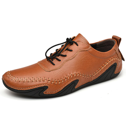 Zapatos de Cuero con Forro Polar para Invierno - Cierre Elástico Ajustable - Image 4