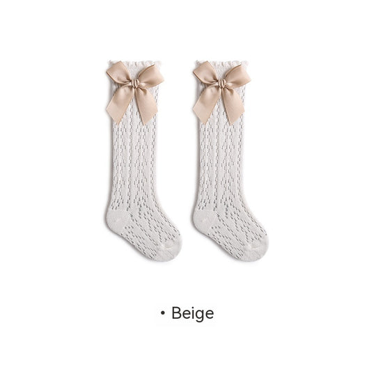 Calcetines Altos de Malla para Bebé - Colección Primavera Verano Estilo Coreano - Image 12