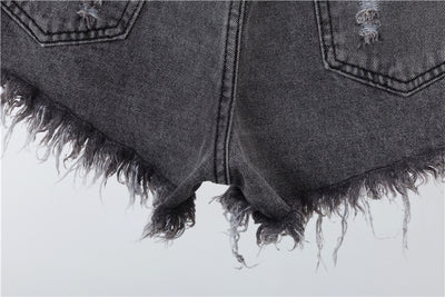 Shorts Vaqueros Holgados de Cintura Alta para Mujer - Image 15