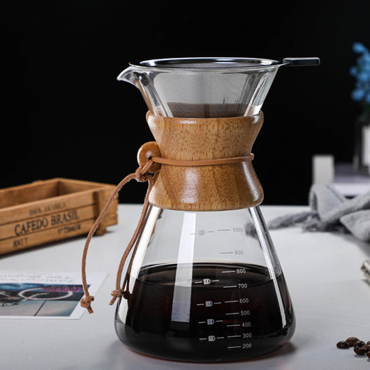 Cafetera de Vidrio Borosilicato para Preparar Café a Mano - Image 19