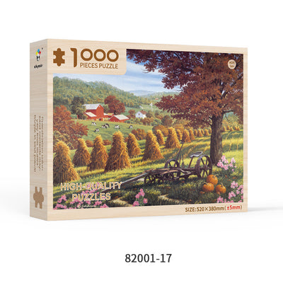 Puzzle de Madera para Adultos 1000 Piezas Formas Especiales Navidad Personalizado Juguete Educativo - Image 30