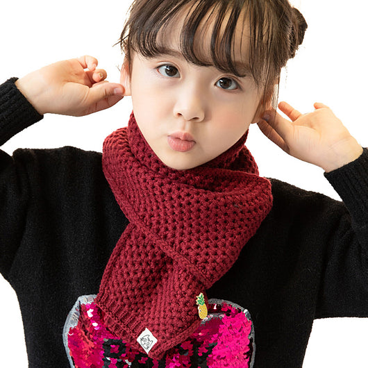 Bufanda Infantil Estilo Coreano para Otoño e Invierno - Image 5
