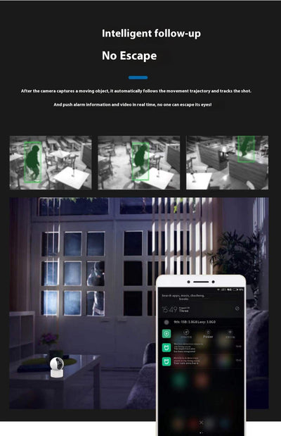 Cámara WiFi 5G de Doble Banda con Monitoreo HD en Tiempo Real - Image 15