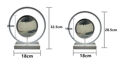 Lámpara de Mesa Minimalista con Efecto Arenas Movedizas - Image 7