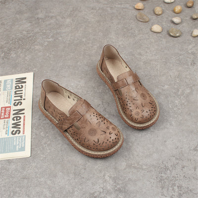 Zapatos de Tacón Bajo con Diseño Calado - Comodidad y Estilo - Image 7