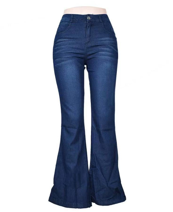 Women's Wide Leg Flared Jeans