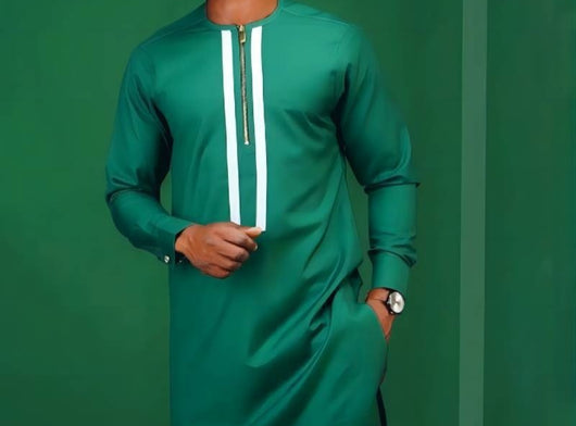 Traje Africano Elegante para Hombre - Conjunto Digital de 2 Piezas - Image 8