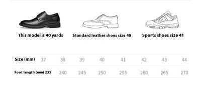 Zapatos Formales de Cuero Genuino para Hombre Talla Grande - Image 12