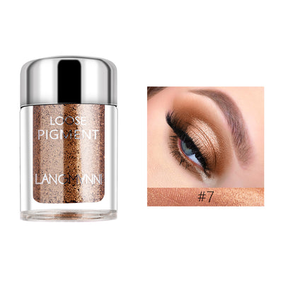 Sombra de Ojos Perlada Diamante con Brillo Polarizado Efecto Sirena - Image 7