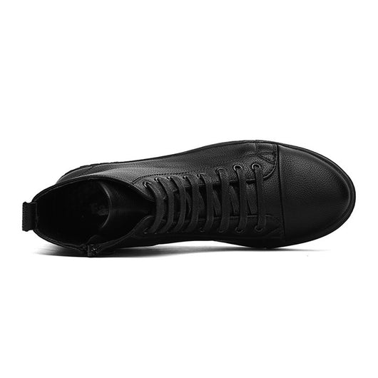 Tenis Altos Negros Talla Grande para Hombre - Image 27