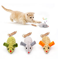 Juguetes Interactivos para Gatos con Catnip y Sonidos de Ratón - Image 12