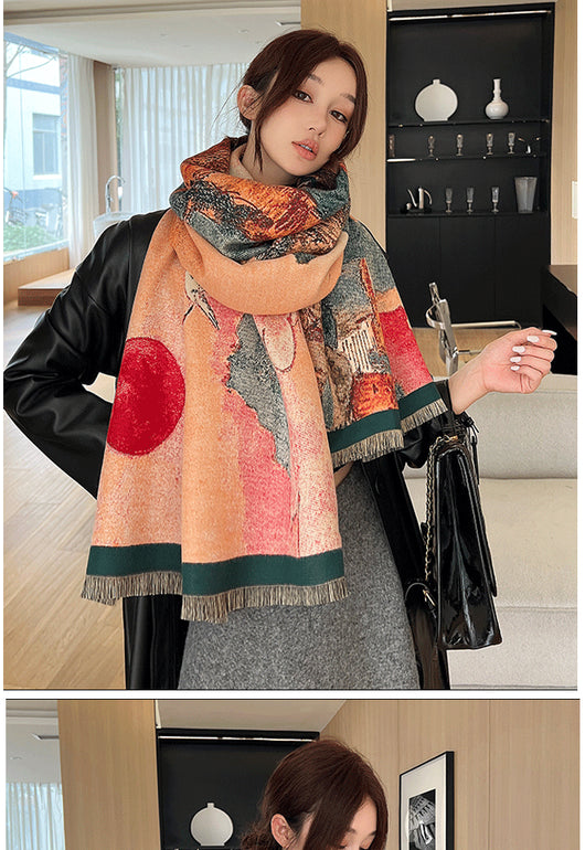 Pashmina Artificial Elegante - Chal de Moda con Estilo Premium - Image 24