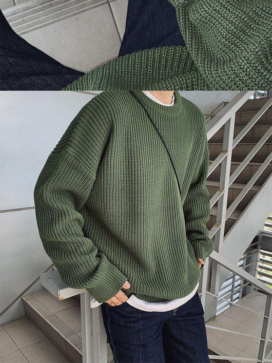Suéter Térmico Tejido para Hombre - Otoño e Invierno - Image 18