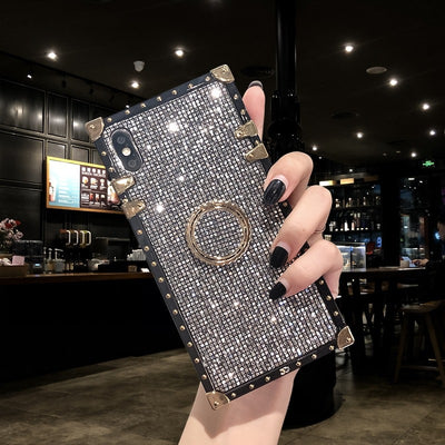 Funda Protectora Cuadrada con Soporte Metálico para Celular - Image 7