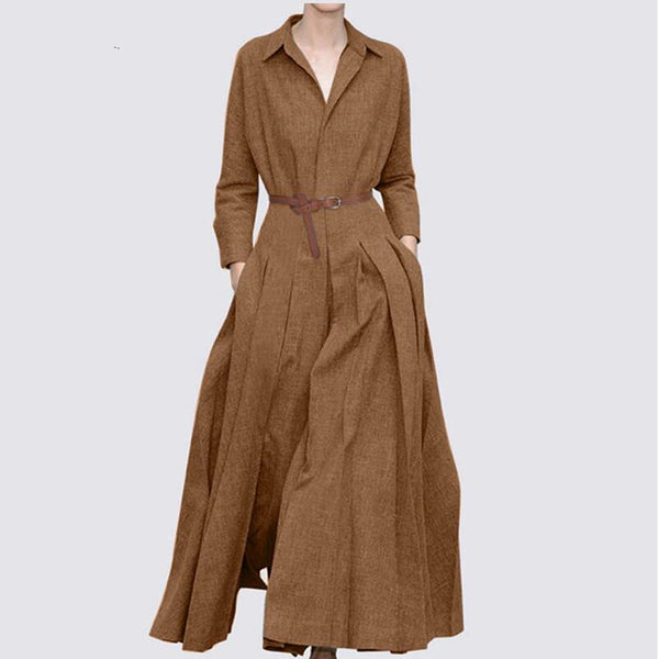 Vestido Casual de Mujer en Colores Lisos
