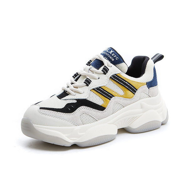 Zapatillas Casuales con Combinación de Colores Trending - Estilo Coreano