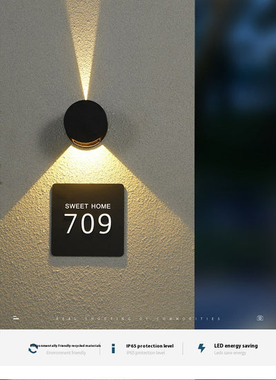 Lámpara de Pared Minimalista para Pasillos y Balcones - Image 20
