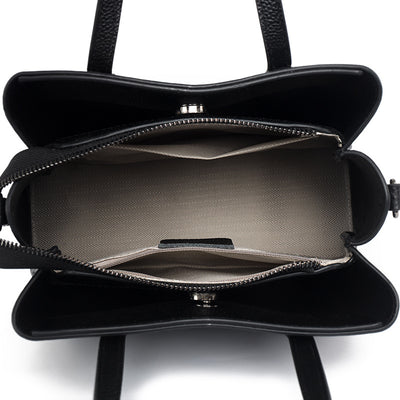 Bolso de Cuero Genuino para Mujer Gran Capacidad Bandolera - Image 4