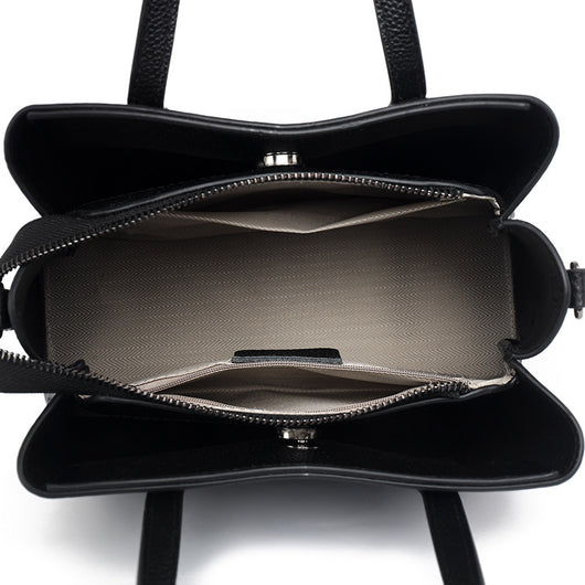 Bolso de Cuero Genuino para Mujer Gran Capacidad Bandolera - Image 4