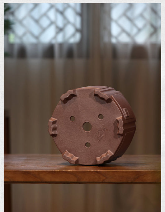Maceta Hexagonal de Arena Púrpura para Bonsái - Diseño Clásico Minimalista - Image 10