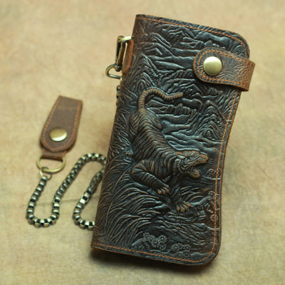 Llavero Monedero de Piel de Caballo para Hombre - Image 3