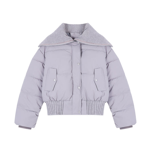 Abrigo Térmico Acolchado para Mujer con Cuello Solapa - Invierno - Image 3