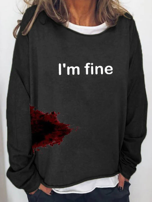 Sudadera Holgada de Manga Larga para Halloween - Image 9