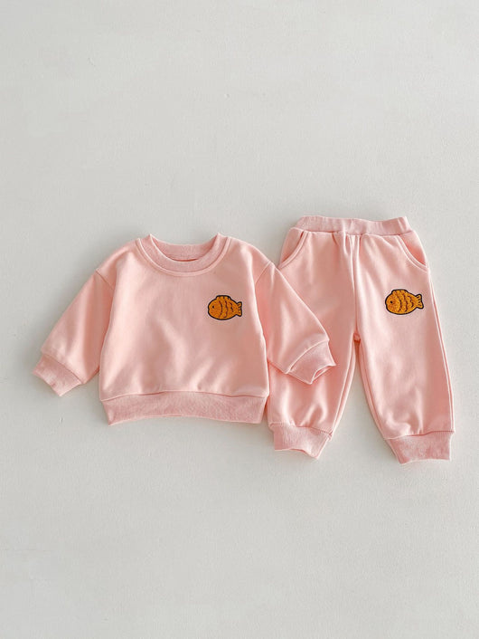 Conjunto de Pantalón y Suéter con Pez Bordado - Image 14