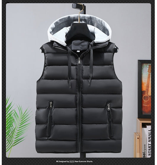 Chaleco de Algodón Grueso para Otoño e Invierno - Image 10